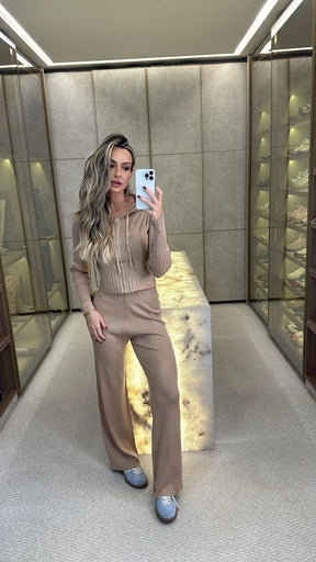 Conjunto Modal | Jaquetinha Capuz e Calça