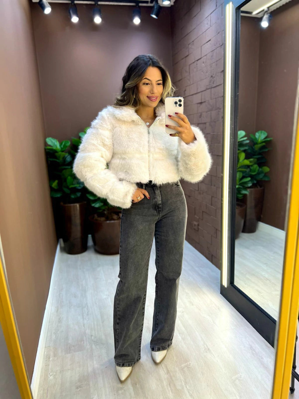 Jaqueta Pelinhos Florença