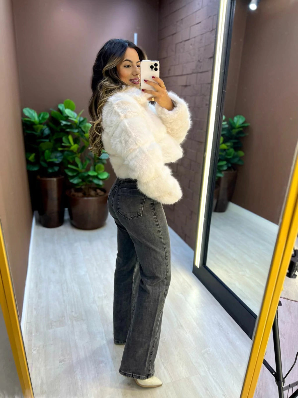 Jaqueta Pelinhos Florença