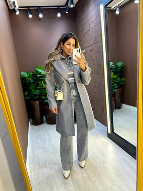 Casaco Lã Peluciado - New York