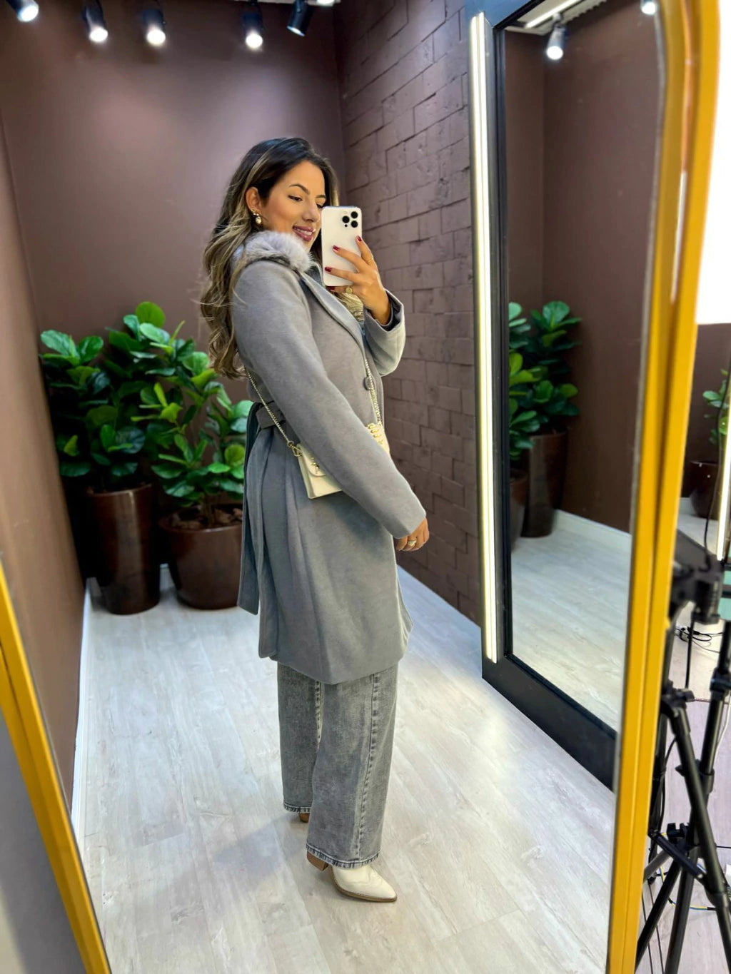 Casaco Lã Peluciado - New York